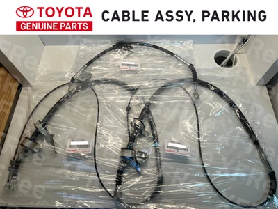 Juego de 3 cables de freno de mano y freno de estacionamiento originales Toyota 1991/12~ MR2 SW20 SW21 OEM Foto 1 de 4
