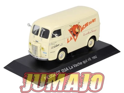 PEU27 Voiture 1/43 Hachette NOREV PEUGEOT : D3A La vache qui rit 1952 - Photo 1/4