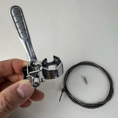 SHIMANO 5 SPEED FRICTION SHIFTER STEM MOUNT CLAMP ON VINTAGE NOS JAPAN - Image 1 of 4