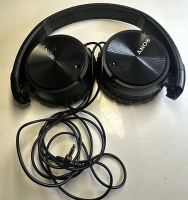 Sony MDRZX110NC Wired Noise Cancelling Headphones Black MDR-ZX110NC - image 1 of 4