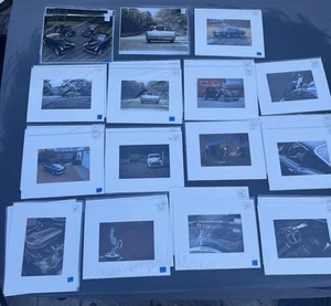 F70~ Lot of 25+ Professional PHOTOS Vintage & Antique Car & Car Parts - Matted - Picture 1 of 9
