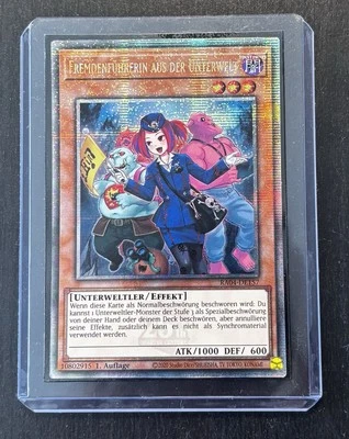 Yu-Gi-Oh! Fremdenführerin Aus Der Unterwelt RA04 QCSR NM 1st - Bild 1 von 4