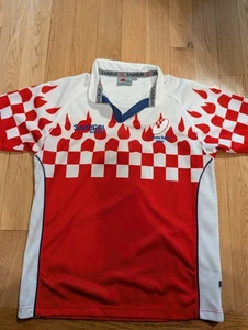 Croatia National Rugby Team Jersey 2010 National Team Samurai Kit Jersey Men M - Picture 1 of 8