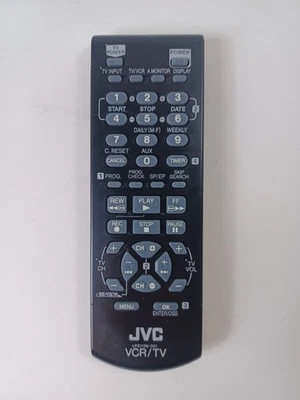 Mando a distancia JVC LP21138-001 VCR/TV para JVC HR-J692U HR-J7020UM con batería nueva SH sin Foto 1 de 4