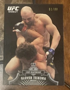2012 TOPPS UFC BLOODLINES GLOVER TEIXEIRA 51/88 UFC DEBUT NO. 14 EX LW CHAMP!! - Picture 1 of 2