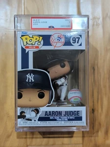Funko Pop! Aaron Judge MLB Baseball #97 New York Yankees PSA 9 Mint - Picture 1 of 6