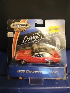 MATCHBOX Collezionismo BARRETT JACKSON 1968 Rosso CHEVROLET CAMARO 1/43 Colore Raro - Foto 1 di 5