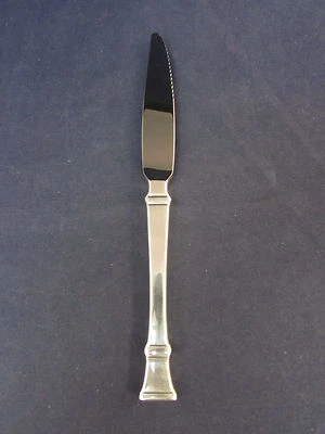 Oneida Silverplate CORONET Solid-Handle Steak Knife USA - Image 1 of 4
