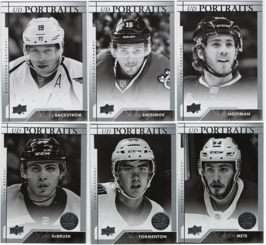 2017-18 Upper Deck Hockey - UD Portraits Insert Cards - Choose Card #'s 1-110 - Image 1 of 1