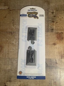 Bachmann 44591 HO, E-Z Track Hayes Bumpers w/ Nickel Silver 2 Pack - Picture 1 of 3