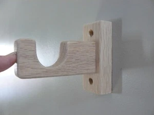 Oak wall hugger brackets - Picture 1 of 12