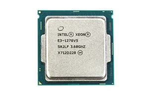 Intel Xeon E3-1270V5 | SR2LF | 3,60GHz | Czterordzeniowy | LGA1151 | Procesor procesora - Zdjęcie 1 z 2