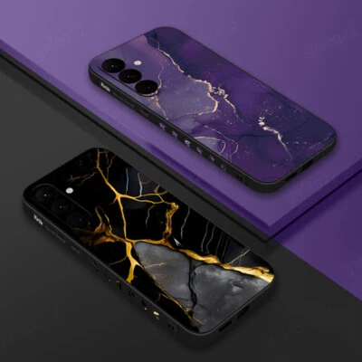 Custodia per Samsung A17 A16 A15 A55 A14 A54 A56 marmo silicone morbida cover telefono