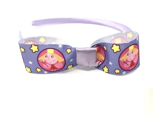 Princess Holly Inspired Headband Lilac Bow Hairband - Picture 1 of 2