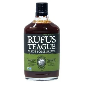 918211 1 x 425G BOTELLA RUFUS TEAGUE SALSA BARBACOA MANZANA AHUMADA - Imagen 1 de 2
