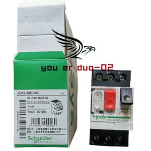 Square D Schneider GV2ME06C 1-1.6A Motorschutzschalter Schutzschalter - Picture 1 of 1