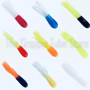 1" TINY TUBE™ PANFISH CRAPPIE JIGS  50 pack - Picture 1 of 17