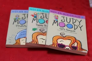 Judy Moody - Megan McDonald - Set of 3 books - Books 2,3 & 4 -VGC - Picture 1 of 11