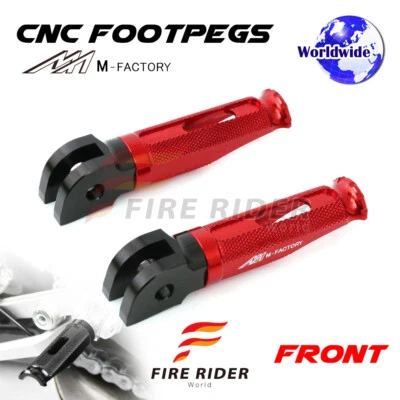 CNC SHINOBI Front Foot Pegs For Buell XB9R Firebolt 02-07 06 05 04 03 - Image 1 of 4