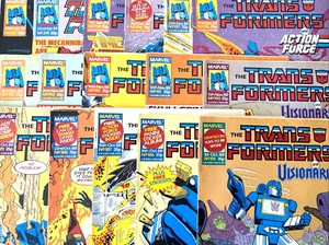 TRANSFORMERS. (16 ISSUES VINTAGE 1988-1989 MARVEL UK MAGAZINE LOT). - Picture 1 of 17