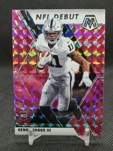 Henry Ruggs III 2020 Panini Mosaic NFL Raiders NFL Debut Pink Camo RC #269 - Picture 1 of 2