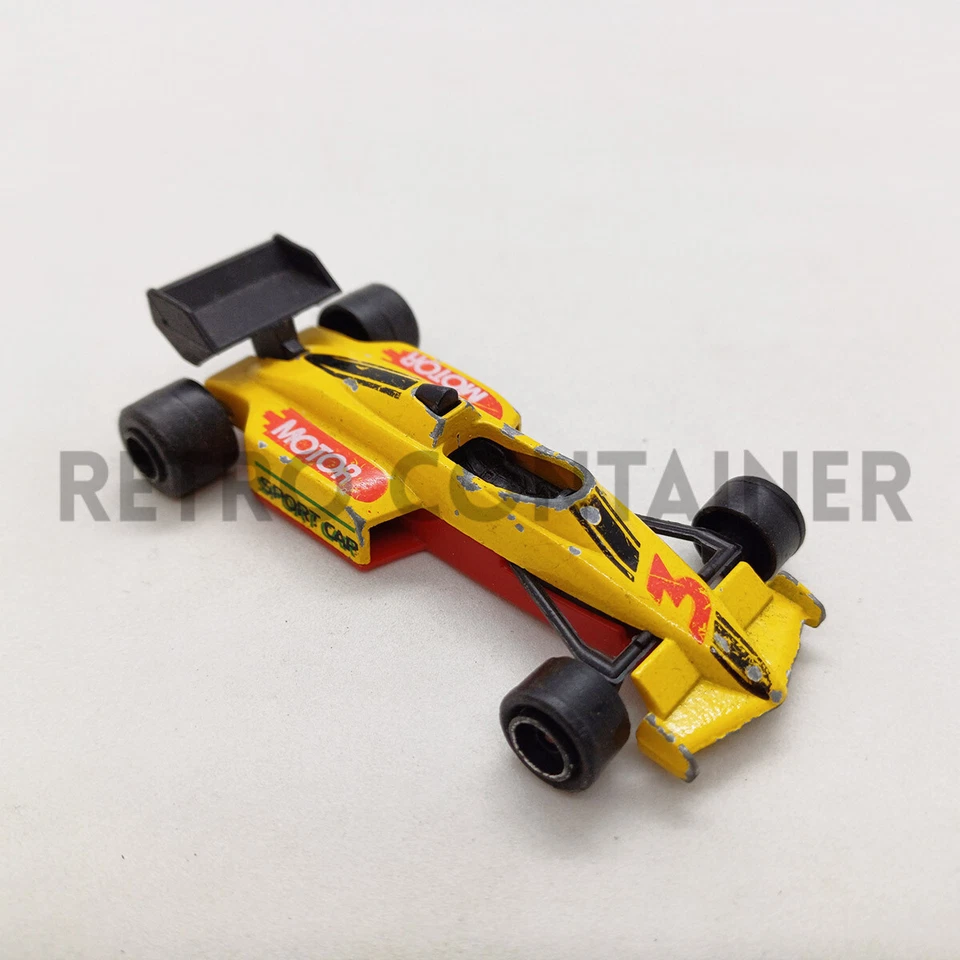 Macchinine - Die-Cast Car Models - Majorette Vintage - Yellow Formula 1 Car 1/43 - Immagine 1 di 1
