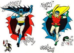 Batman & Robin - 1966 - POP Art Poster - Picture 1 of 1