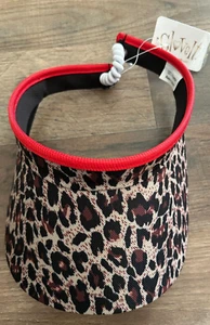 Glove It Print and Solid Coil Visor - Leopard - Picture 1 of 2