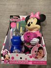 Disney Junior Minnie Mouse Action Bubble Blower-New In Packaging!
