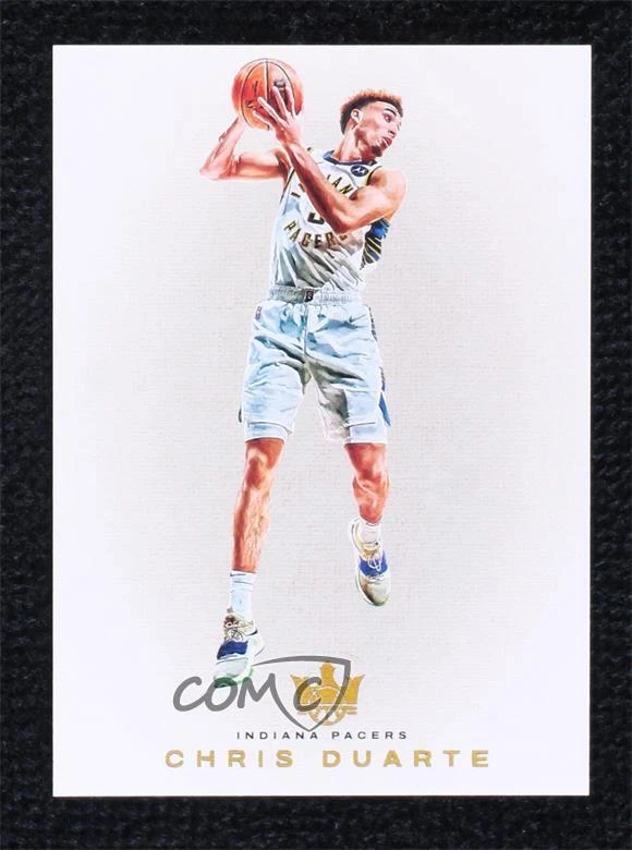 2021-22 Panini Court Kings Blank Slate Chris Duarte #21 Rookie RC