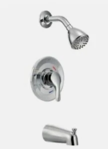 4-New-Chrome Cleveland Faucet Group T42311CGR Baystone Tub-Shower Trim Faucet - Picture 1 of 3