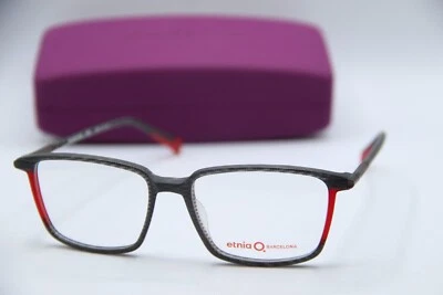 NUEVAS GAFAS ETNIA BARCELONA ROADRUNNER BKRD NEGRAS ROJAS MONTURAS AUTÉNTICAS 54-16 Foto 1 de 4