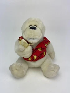 VTG DAKIN 1986 HUGO MONKEY GORILLA PLUSH w/ BANANA IN A HAWAIIAN SHIRT! RARE - Picture 1 of 12
