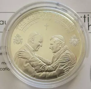 Palau 5 Dollars 2013 Treffen der Päpste Benedikt XVI. & Franziskus Silber - Bild 1 von 2