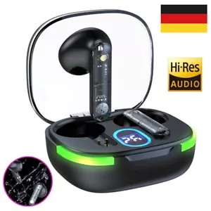 Wireless Bluetooth Kopfhörer Stereo Kabellos Headset Ohrhörer Mikrofon für Handy - Bild 1 von 21