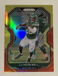 2020 Panini Prizm Red and Yellow SP /49 Le’veon Bell - Picture 1 of 2