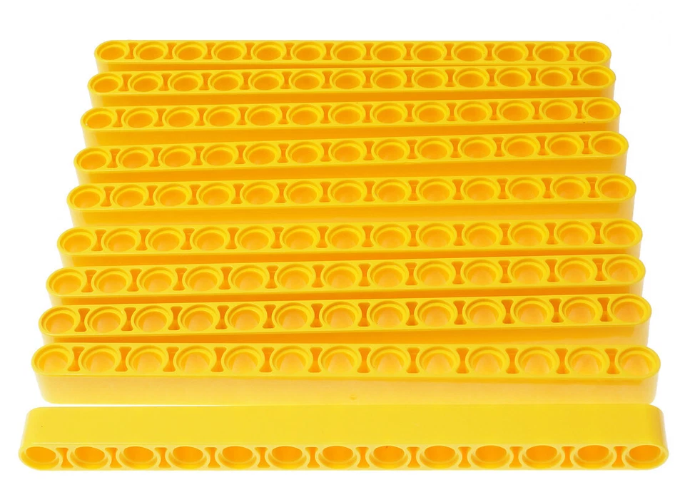 LEGO Technik - 10 Liftarme 1x13 gelb dick / 41239 NEUWARE - Bild 1 von 1