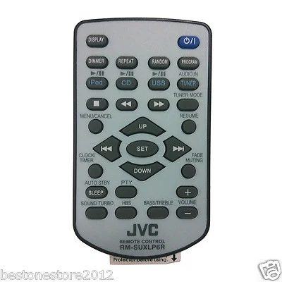 New Original JVC RM-SUXLP6R Remote fit for SP-UXLP5 CA-UXLP5 UX-LP5J UX-LP5EV - Image 1 of 2