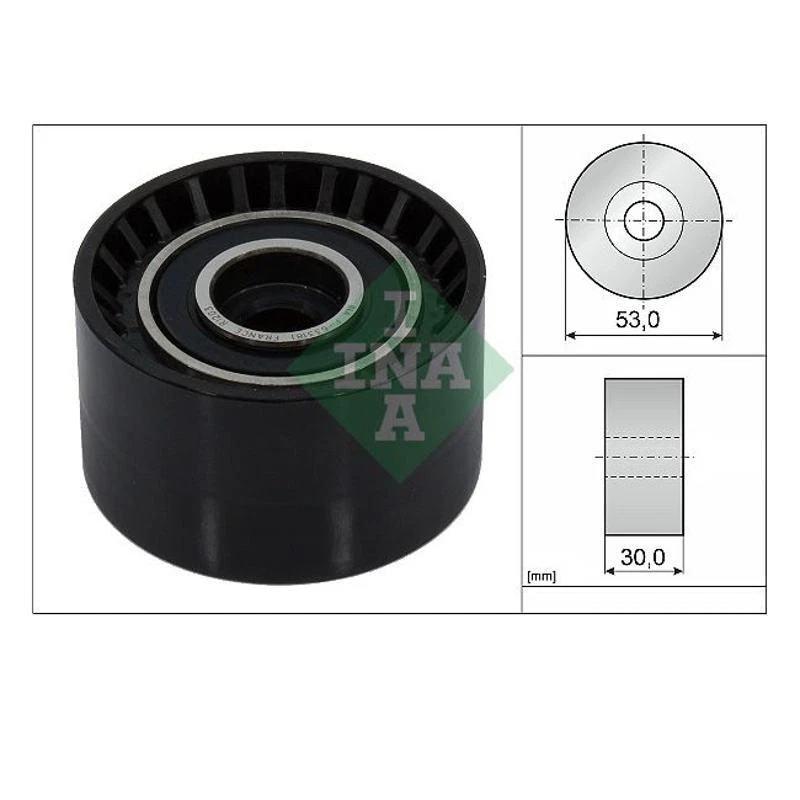 INA 532 0884 10 rodillo de desviación/guía correa dentada derecha para Opel Zafira Tourer C - Imagen 1 de 1