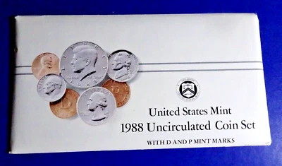 1988 P & D US MINT SET "PRESTINE" ALL ORIGINAL (VERY NICE SET) BUY-IT!!! - Image 1 of 4