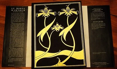 LE MORTE D'ARTHUR - FACSIMILE 1990 STUDIO EDITION DE L'EDITION 1909 -PROCHE NEUF - Photo 1/4