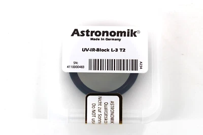 Astronomik UV-IR Block L-3 T2 Telescope Filter - New In Case - Image 1 of 3