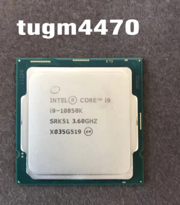Intel Core i9-10850k desktop CPU processor-5.20 GH with 10 cores and 20 threads - Image 1 of 2