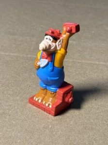 VINTAGE Alf TV Alien Toy Figure 3 Little Pigs Brick Layer Collectible 1990 3.25” - Picture 1 of 9