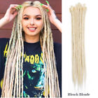 Synthetic Dreadlocks Extensions Double Ended Crochet Dreads Handmade Hair 2Color