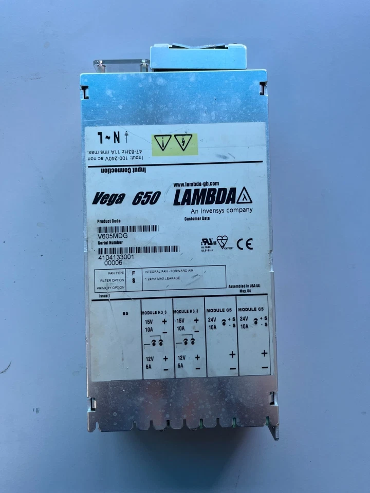 LAMBDA Vega650 V605mdg module power supply - Image 1 of 4
