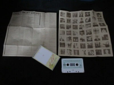 Pet Shop Boys Please Japan Cassette Tape in 1986 Synth Petshop West End Girls - Image 1 of 4