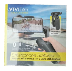 Vivitar Creator Series 3-AXIS Stabilization Smartphone Foldable Pan & Tilt NEW! - Picture 1 of 2