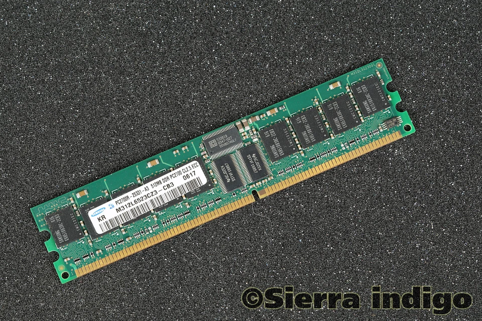 M312L6523CZ3-CB3 Samsung 512MB PC2700R-25331-A3 Server Memory RAM - Immagine 1 di 1