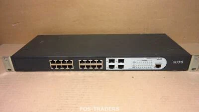 Combo 3Com 3CBLSG16 2916 SFP Plus Baseline 16 puertos Gigabit + 4 puertos Gigabit SFP Foto 1 de 2